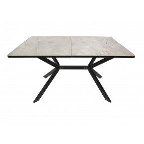 Стол ВВР Миллер Каспий бронзовый/черный №7, пластик 120-160/80